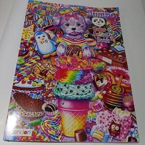 Brand New Lisa Frank y2k 90’s Collectible Rare Coloring Book